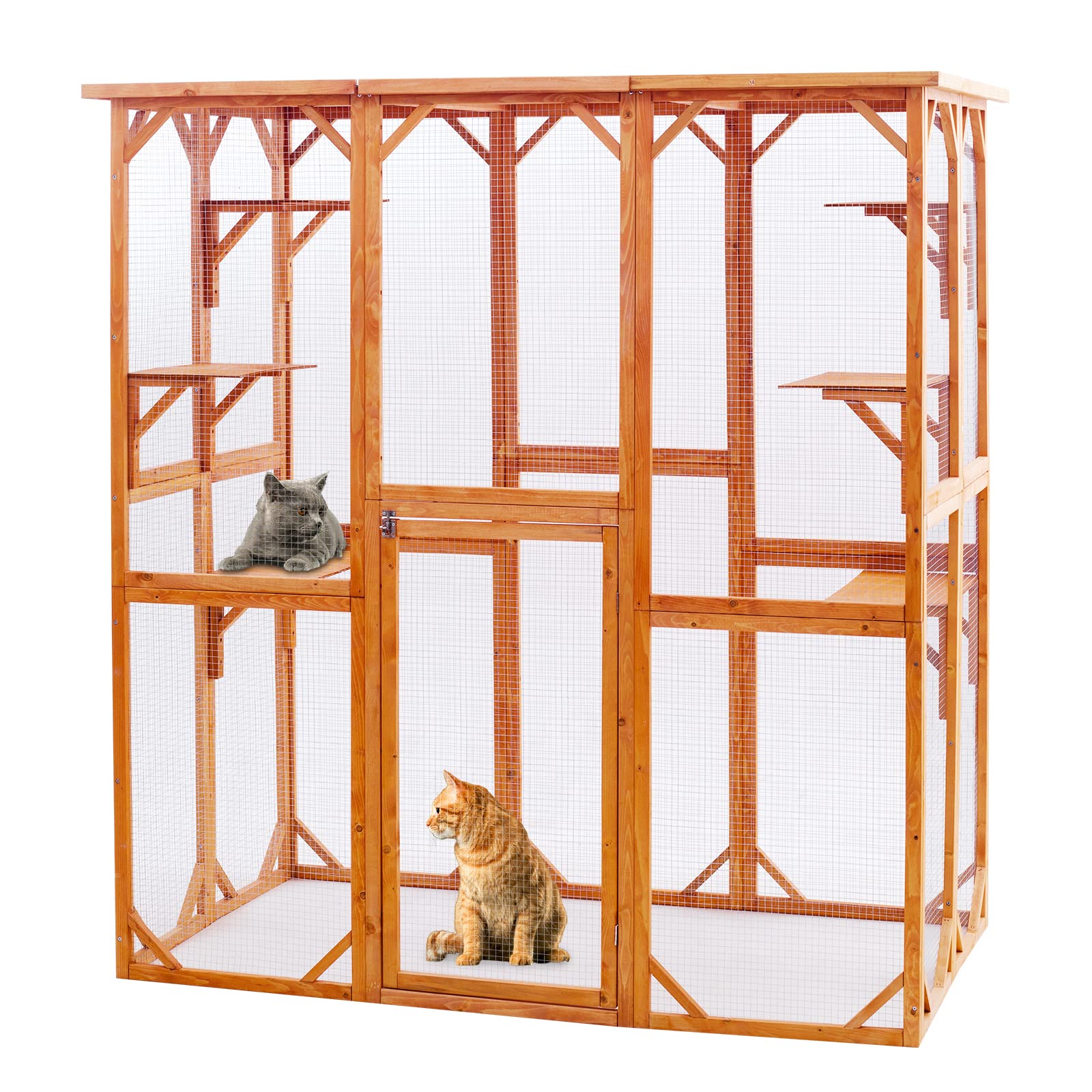 Premium YUSING Outdoor Cat Enclosure - Large 71