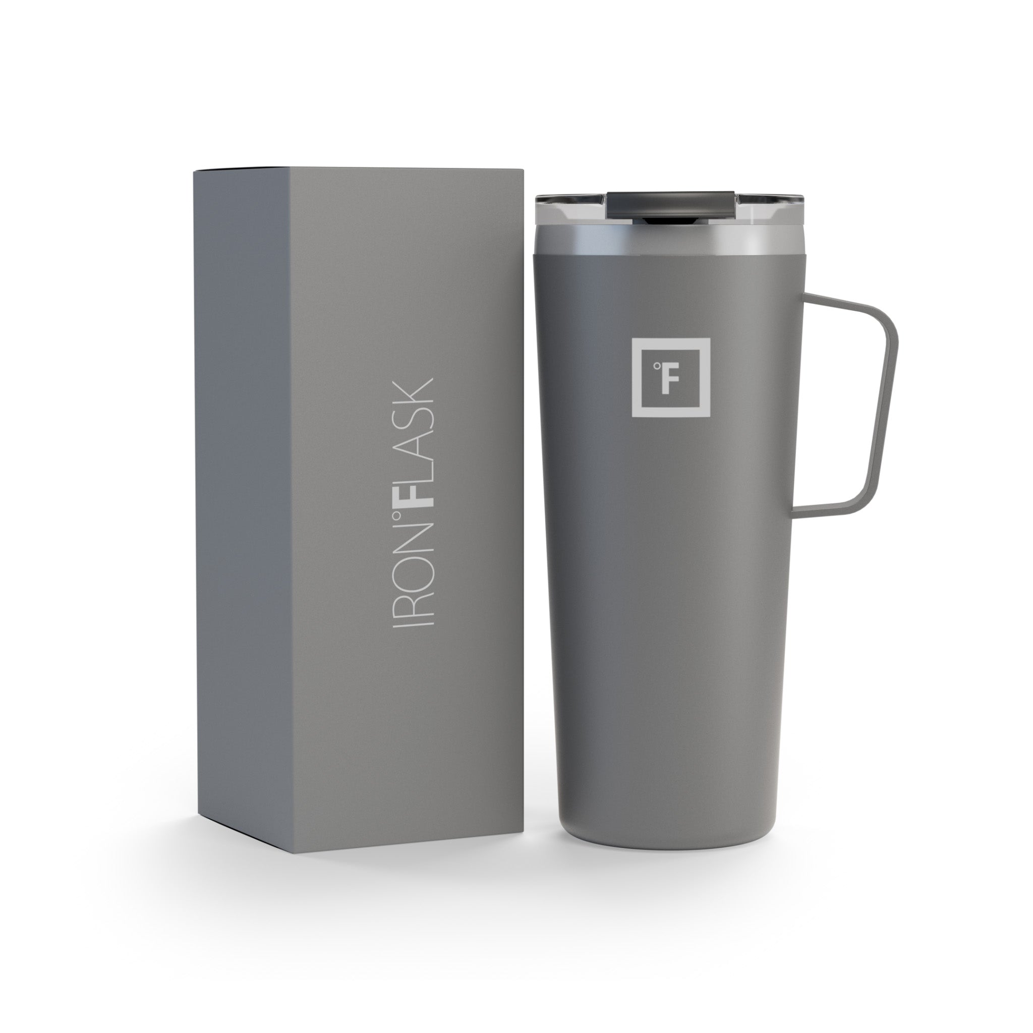 24 Oz Insulated Coffee Mug with Non-Slip Grip - Perfect for Hot & Cold Drinks at Home, Office or Travel