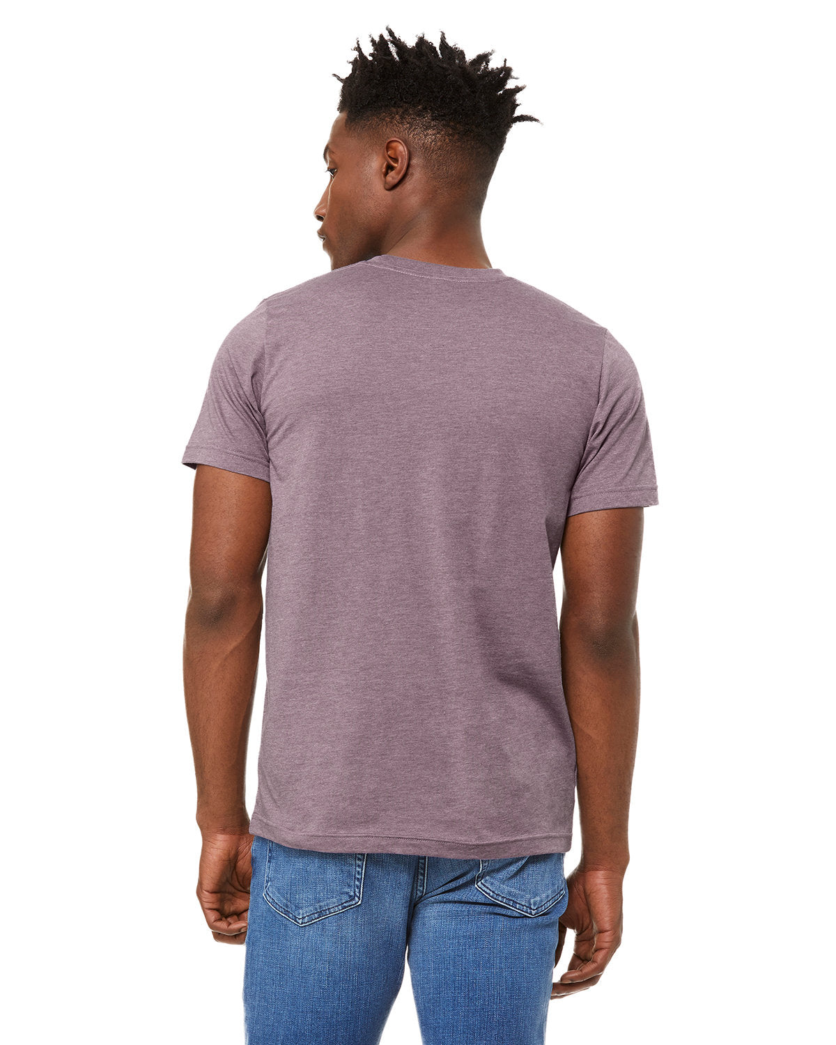 Bella + Canvas 3001CVC Unisex Heather CVC T-Shirt - Soft Cotton Blend Tee for Men & Women - Perfect for Casual Wear, Screen Printing & Everyday Comfort