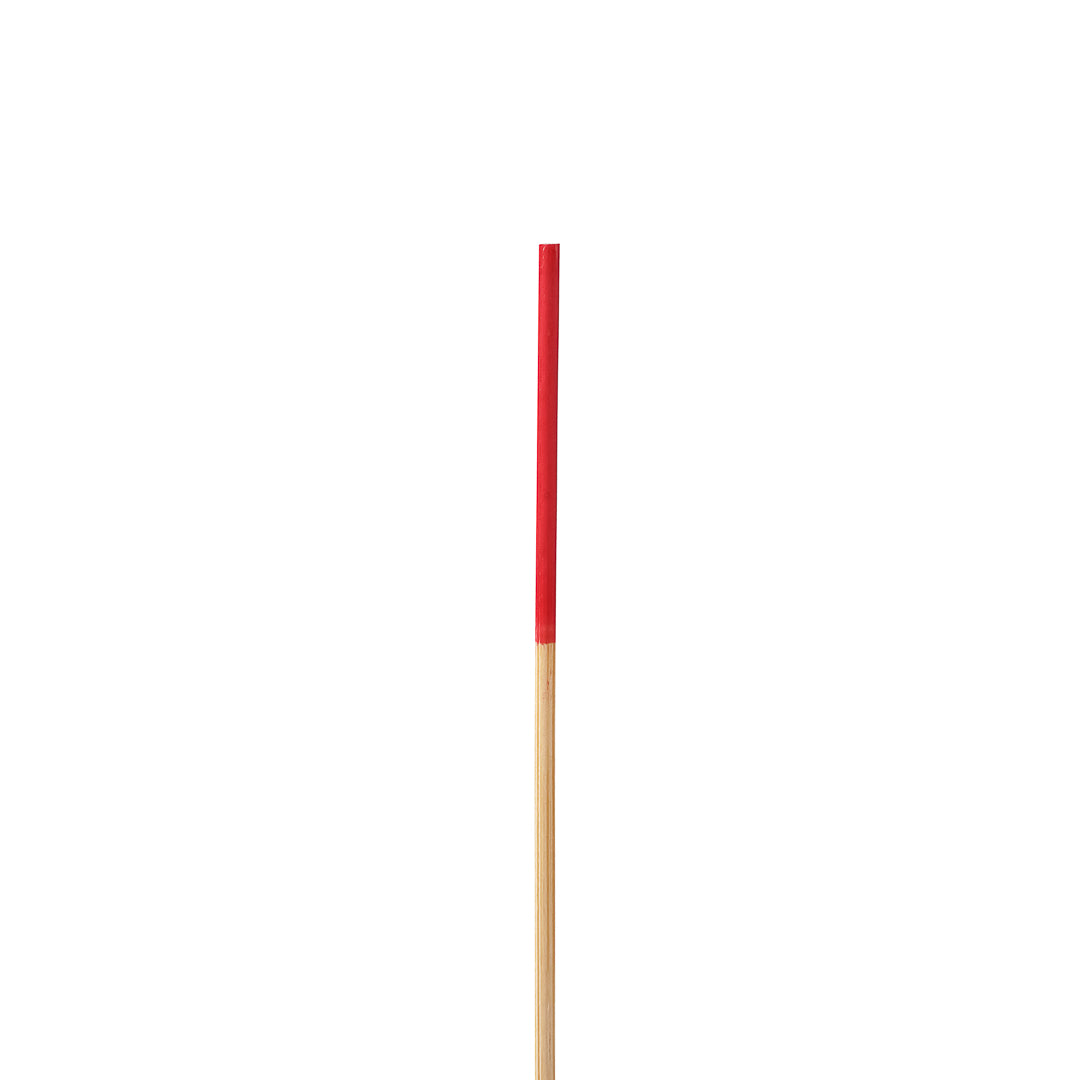 Premium Bamboo Skewers for Grilling - 3.5 Inch Red Hand-Dipped BBQ Sticks (100 Count) - Perfect for Shish Kabobs, Fruit Platters, and Party Appetizers