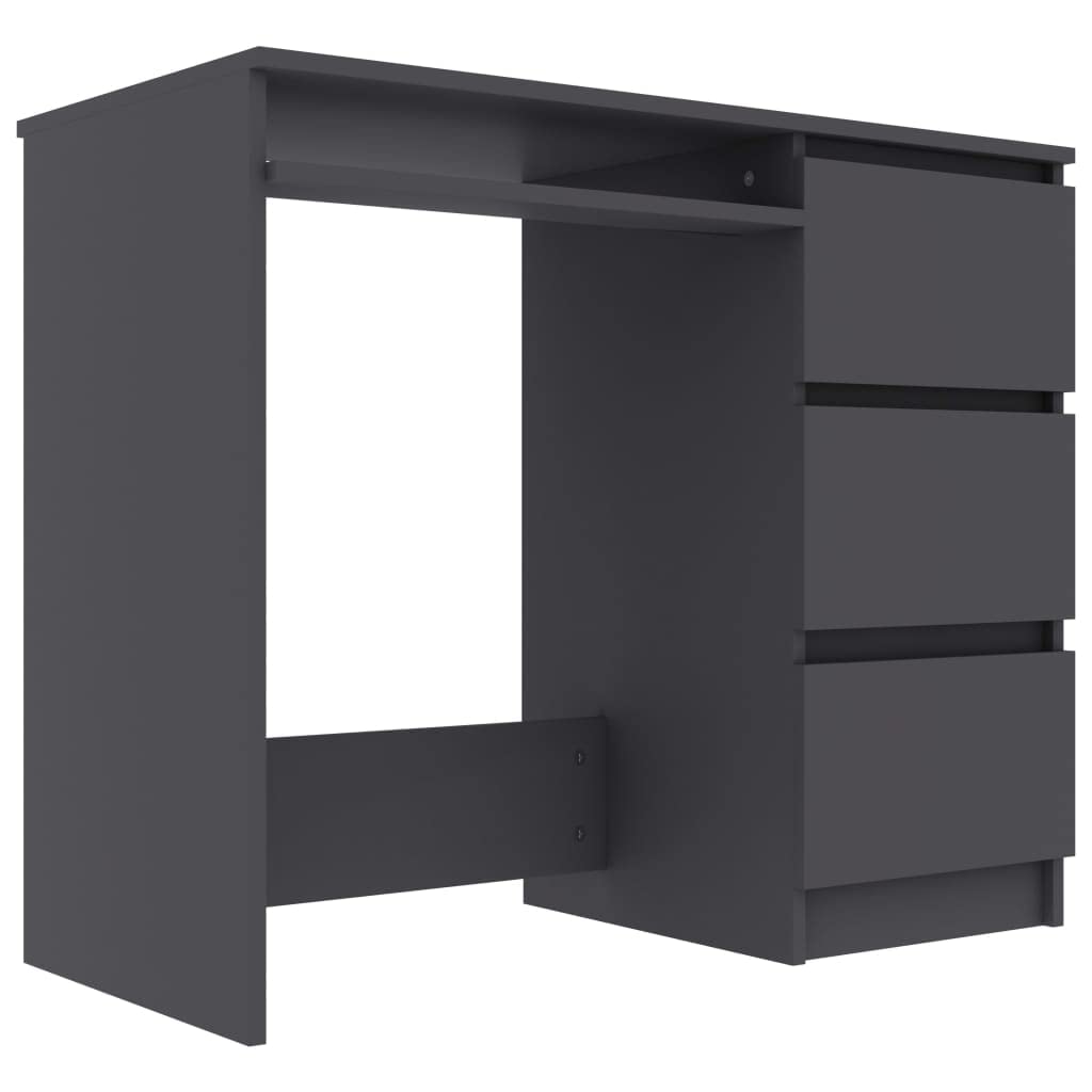 vidaXL Chipboard Computer Desk - Corner Workstation for Home Office, Study & Gaming - Multiple Colors Available - Compact & Durable Workspace Solution
