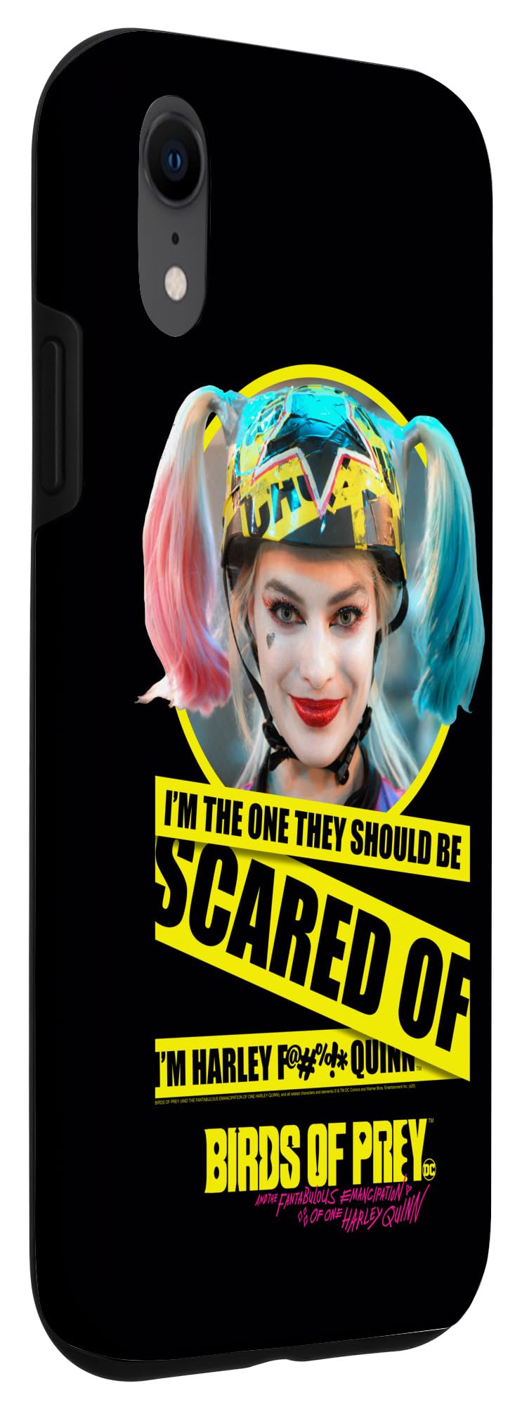 iPhone XR Birds of Prey Harley Quinn Shockproof Case - Protective Phone Cover for Harley Quinn Fans, Perfect for Daily Use & Cosplay Events