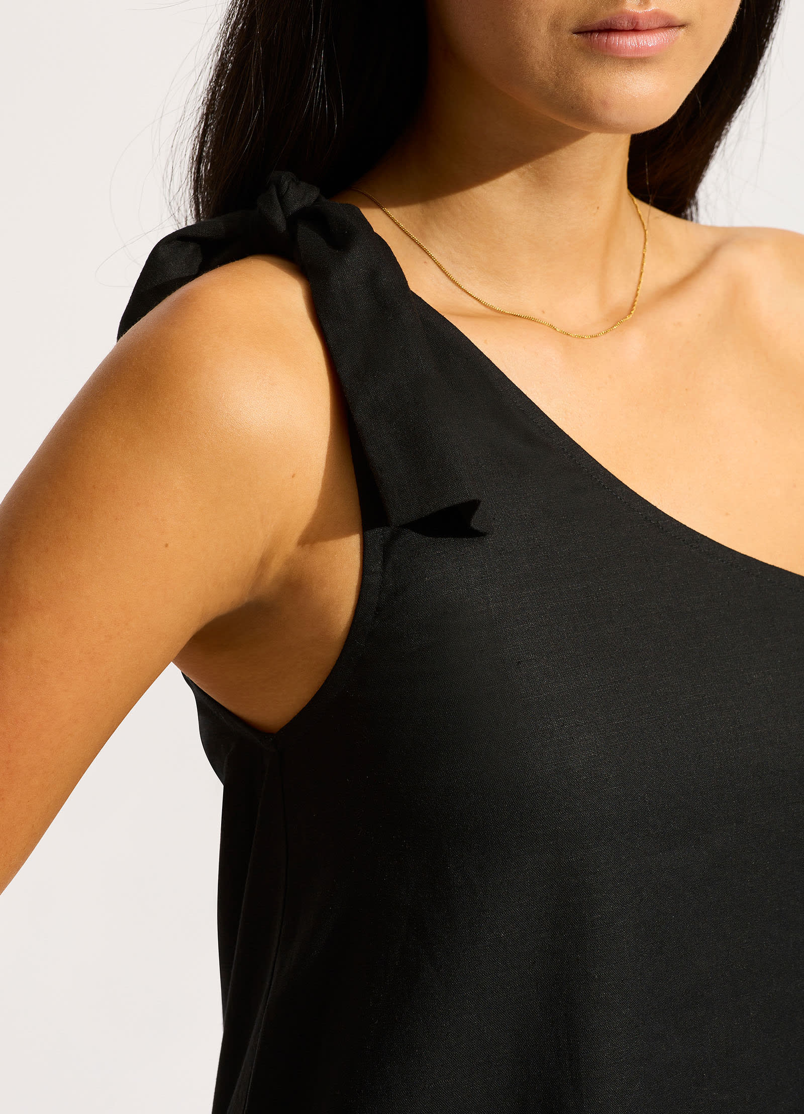 One Shoulder Mini Dress - Black | Sexy Bodycon Party Dress for Women | Perfect for Night Out, Club, Date Night
