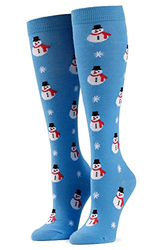 Patterned Snowman (Blue)