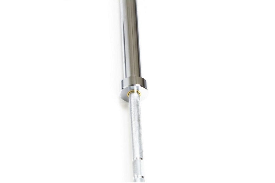 Warrior Chrome 4 Bearing Olympic Weightlifting Bar - Premium Strength Training Equipment for CrossFit, Powerlifting & Home Gym Workouts