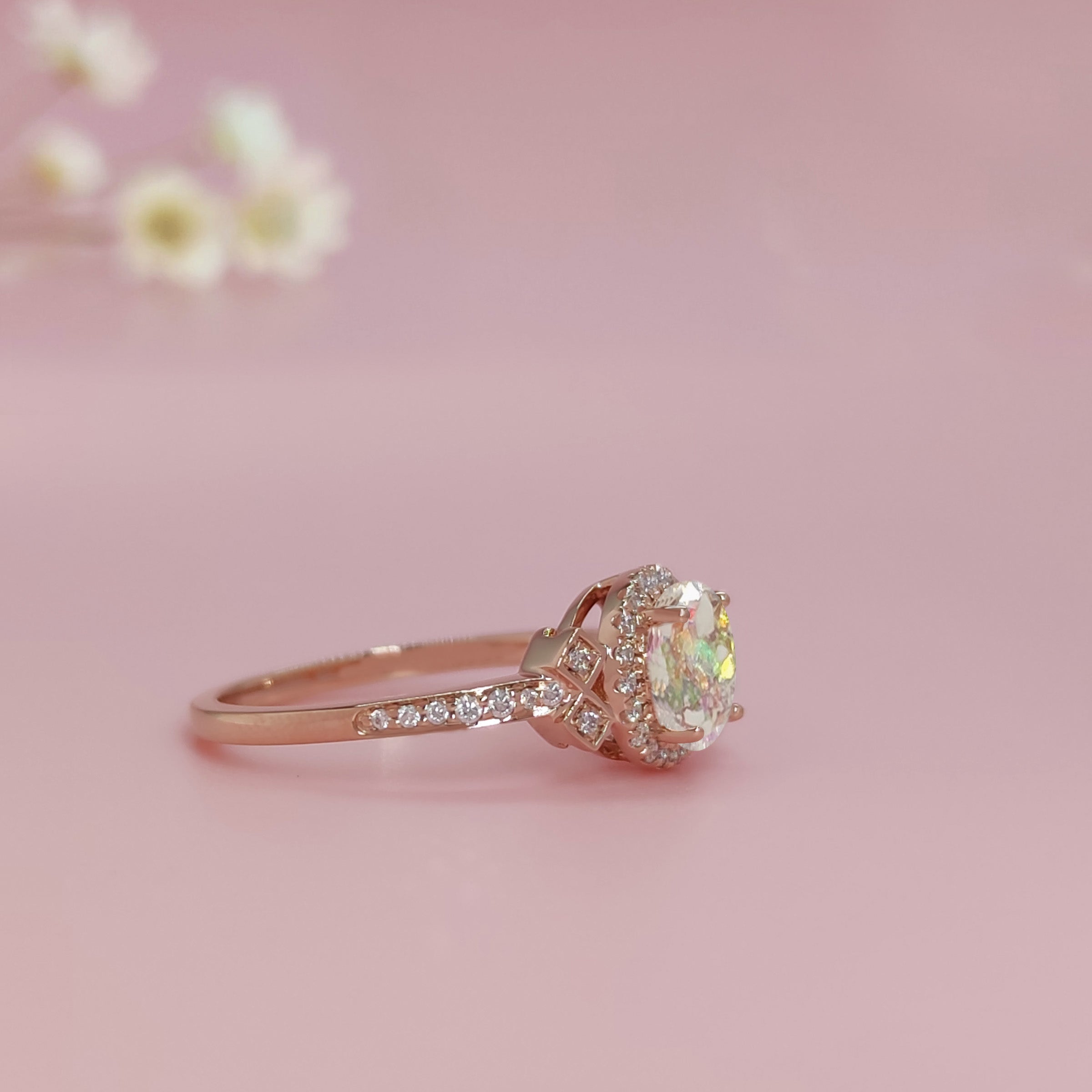 Classic Solitaire Ashes Ring - Elegant Memorial Jewelry for Women - Perfect for Remembrance, Sympathy & Everyday Wear