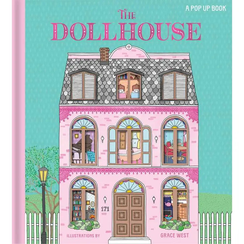 Interactive Dollhouse Pop-Up Book for Kids - 3D Miniature House Toy with Fold-Out Rooms & Furniture - Perfect for Imaginative Play, Storytelling & Early Learning