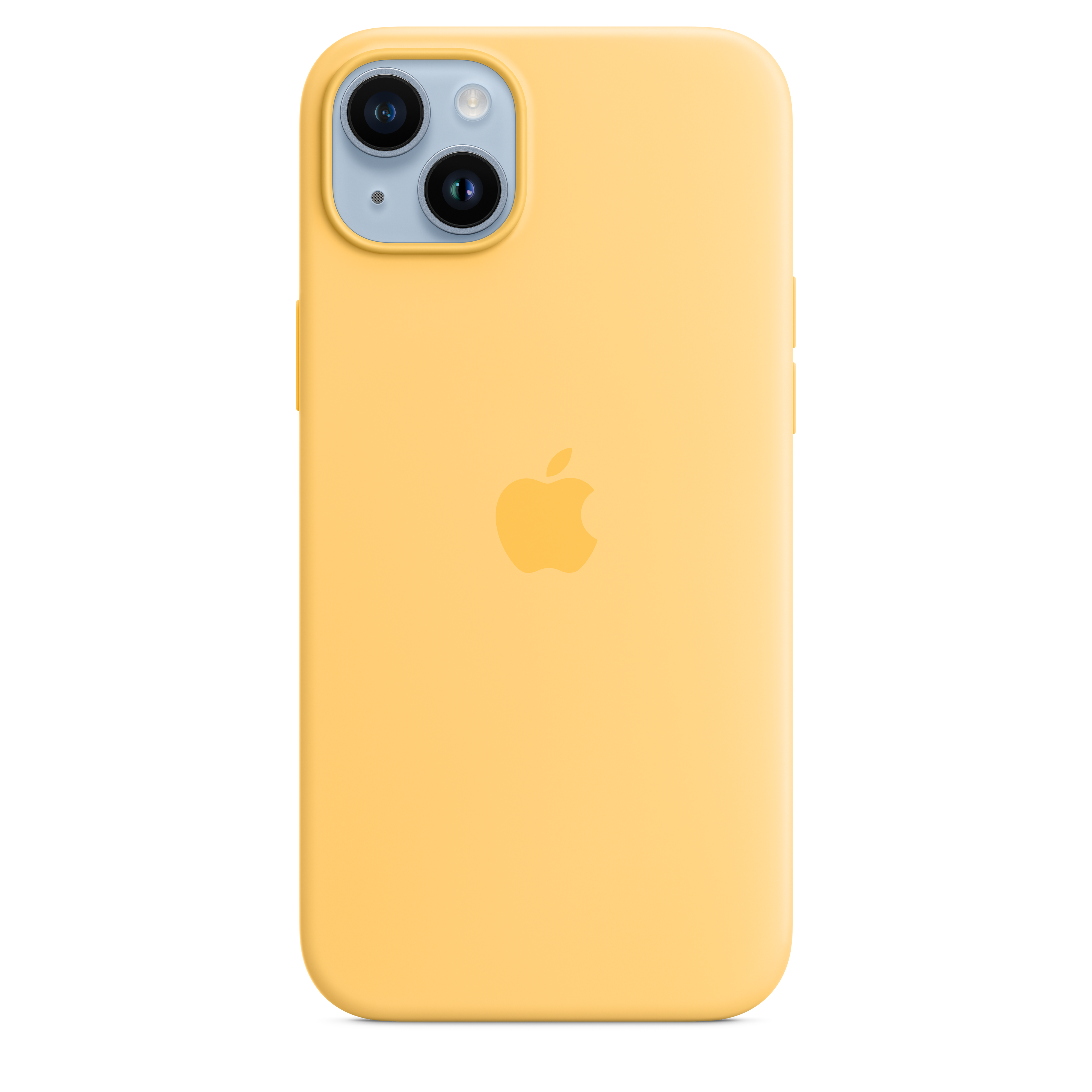 Magnetic Silicone Case for iPhone 14 Plus with MagSafe - Solar Glow | Slim Protective Cover for Everyday Use & Outdoor Activities