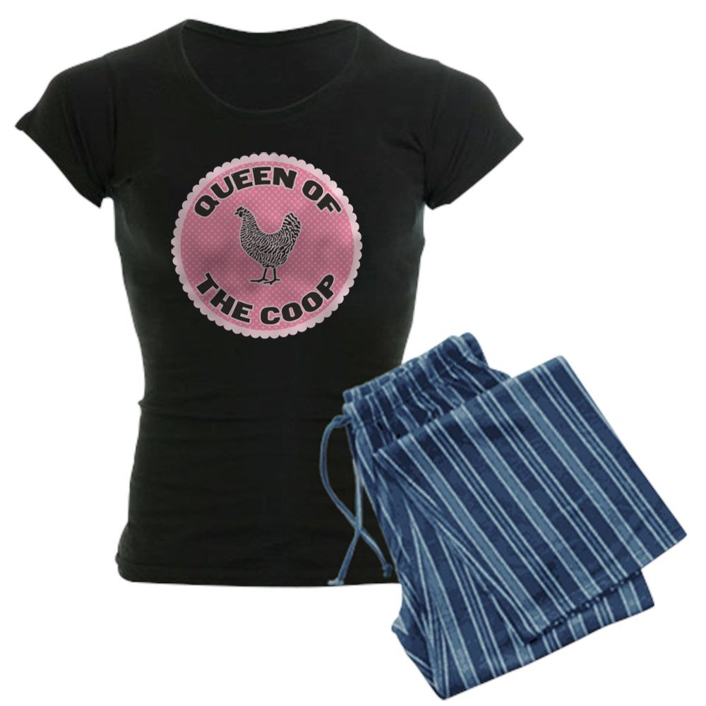Queen Of The Coop Women's Pajama Set - Soft & Comfortable Sleepwear for Women - Perfect for Lounging, Sleepovers & Cozy Nights at Home