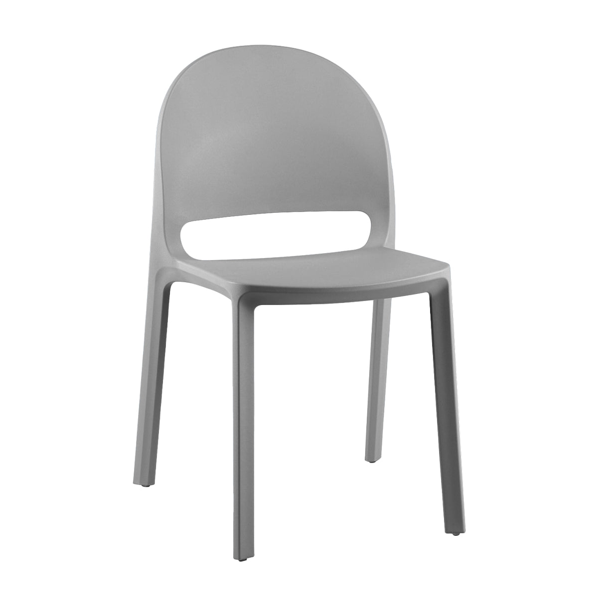 Modern Arch Stacking Dining Chair - Sturdy & Space-Saving Stackable Chairs for Kitchen, Dining Room, or Office - Perfect for Small Spaces & Entertaining