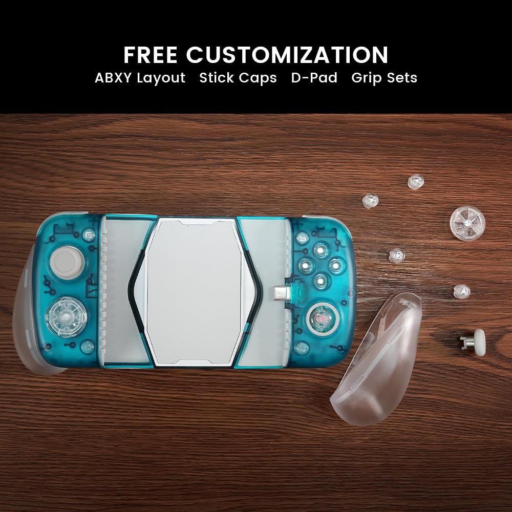 GameSir X3 Pro Mobile Game Controller for Android & iPhone 15 Series - Ergonomic Design with Cloud Gaming Support | Compatible with Zenless Zone Zero, Xbox Game Pass | Perfect for Mobile Gaming, Cloud Streaming & Competitive Play