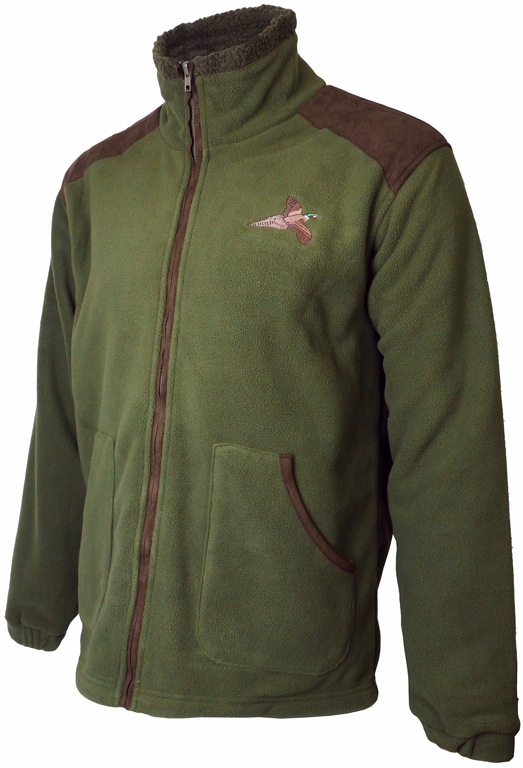 Savage Island Shooters Fleece Jacket - Warm Hunting Jumper for Outdoor Shooting & Cold Weather Activities | Perfect for Hunting, Camping, and Range Days