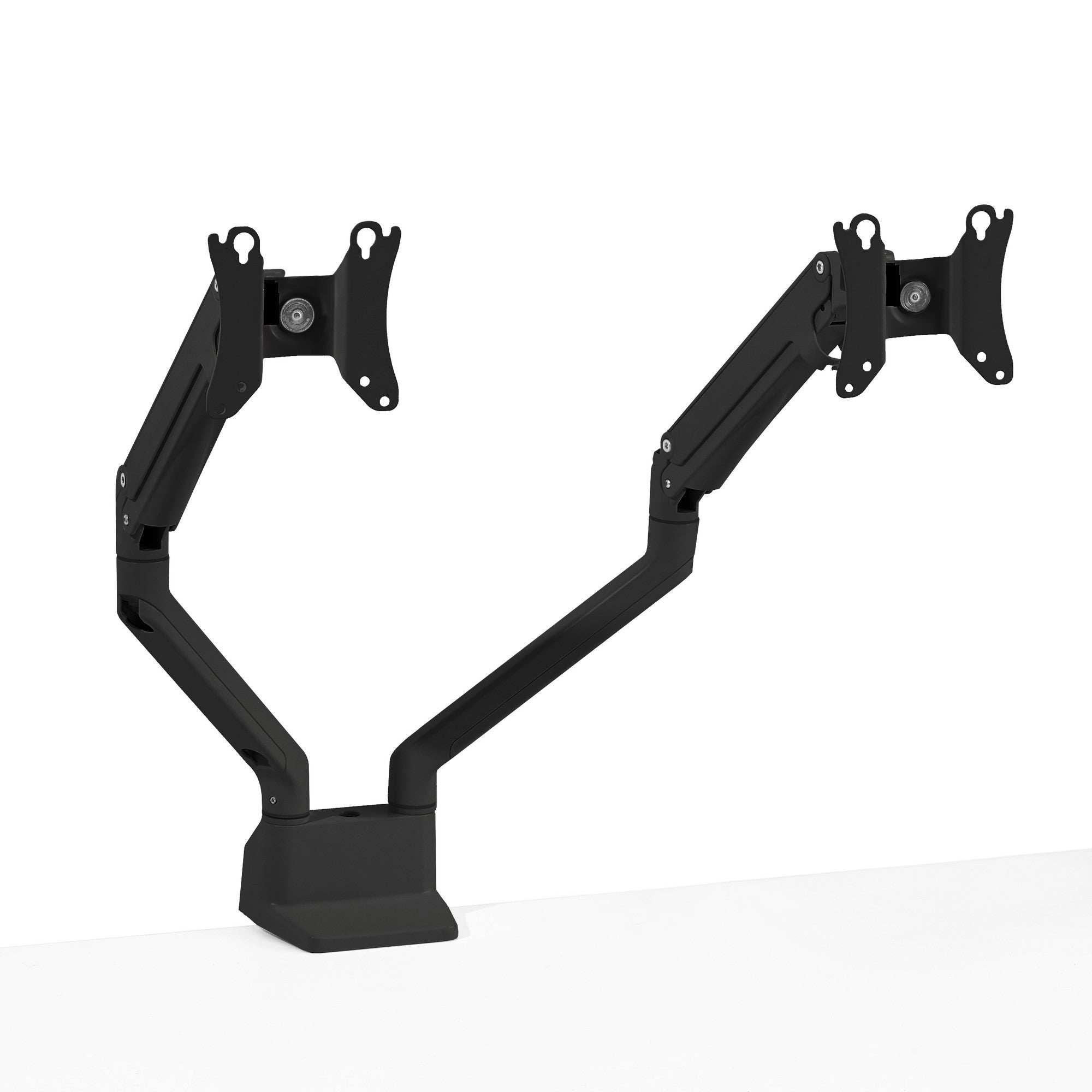 Ergonomic Swing Monitor Arm for Computer Desks - Adjustable VESA Mount Bracket with Full Motion Rotation - Perfect for Home Office, Gaming & Workspace Setup