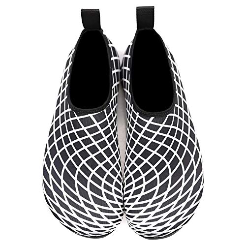 **Kledbying Men's & Women's Water Shoes - Barefoot Beach & Pool Shoes for Swimming, Surfing, Yoga - Quick-Dry Aqua Socks for Water Sports & Outdoor Activities**