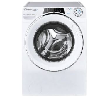 Candy RO1486DWMCE/1 S 8KG Inverter Front Load Washing Machine - Energy Efficient, Quiet Operation for Apartments & Small Homes