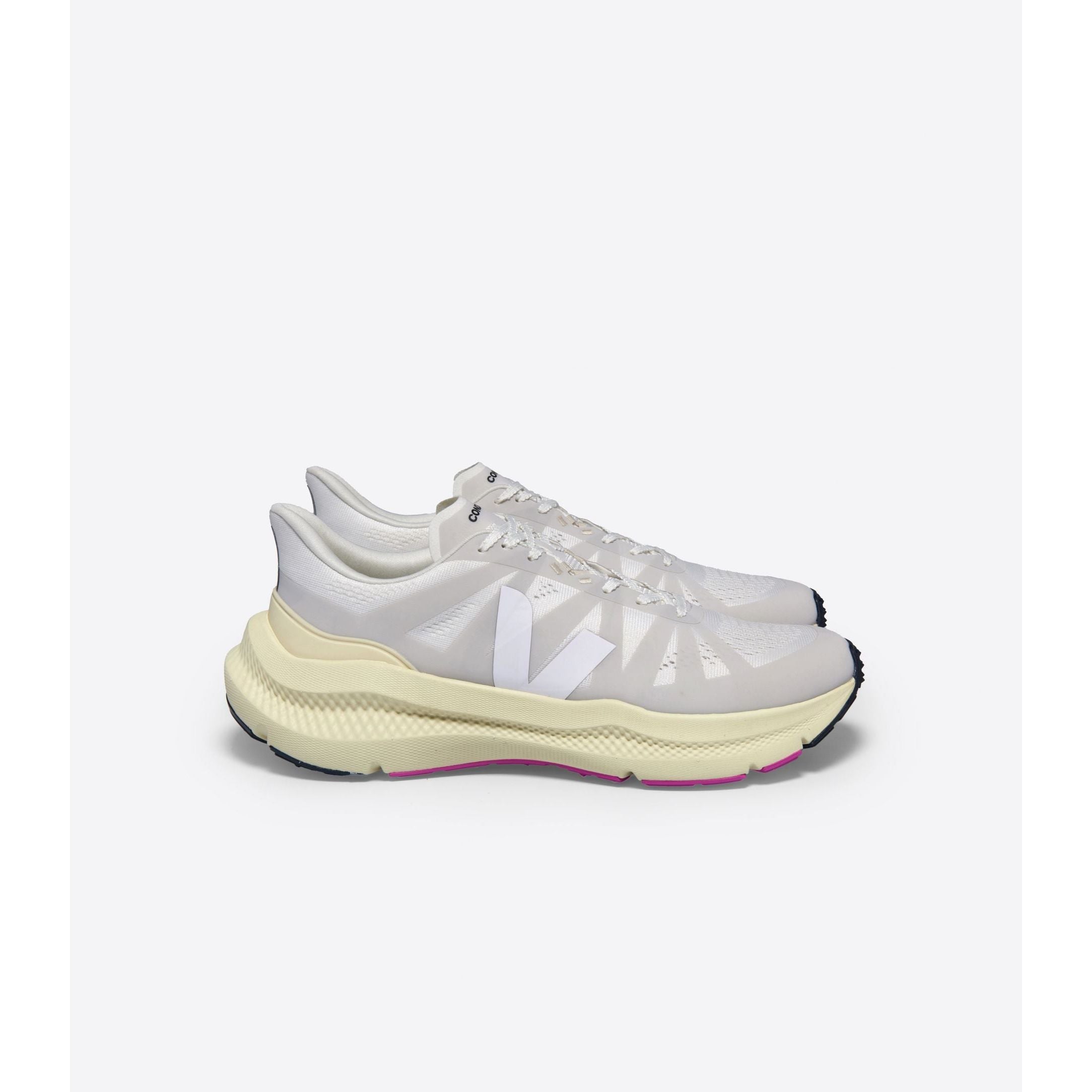 Veja Women's Condor 3 Sneakers - Engineered Mesh White Fashion Shoes for Running, Walking & Casual Wear | Eco-Friendly Vegan Leather & Sustainable Materials
