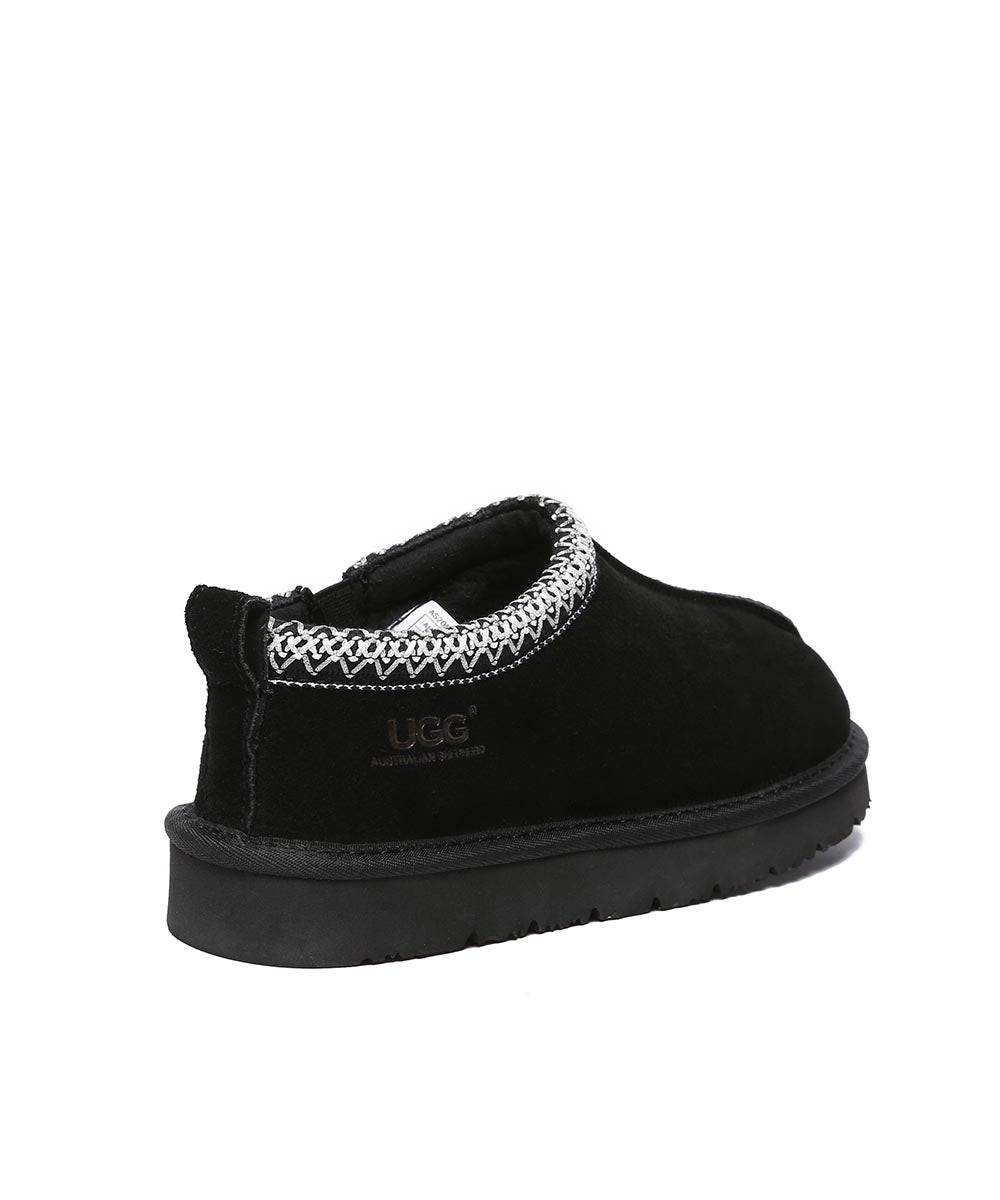 Men's UGG Tassy Moccasin Slippers - Genuine Sheepskin Indoor/Outdoor House Shoes for Comfort & Warmth - Perfect for Winter, Lounge, and Casual Wear