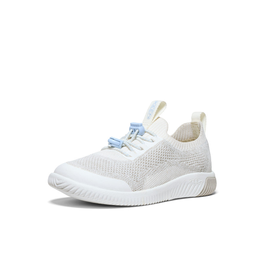 KNX Knit Sneakers for Toddlers & Little Kids - Star White/Skyway | Lightweight & Comfortable for Playtime, School & Everyday Wear