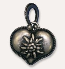 Handmade Pewter Alpine Scarf Christmas Ornaments - Perfect for Holiday Tree Decorations, Gift Giving & Winter Home Decor