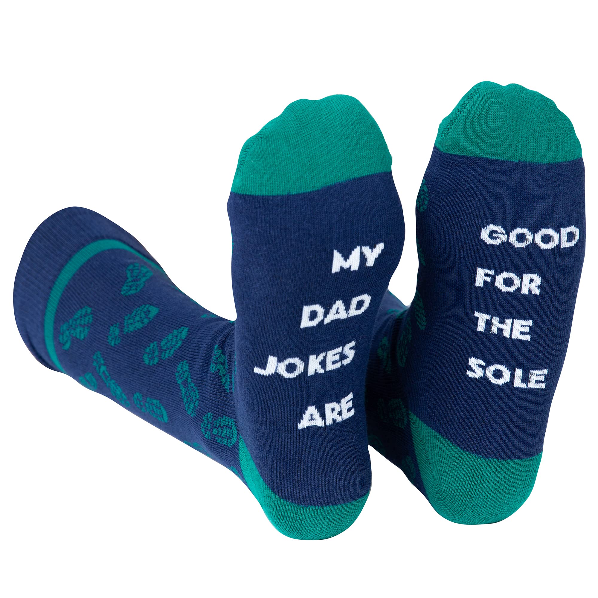 Funny Dress Socks for Men with Dad Jokes - Perfect Gifts for Dad from Daughter, Groomsmen Socks & Novelty Socks for Men | Great for Father's Day, Weddings & Office Humor