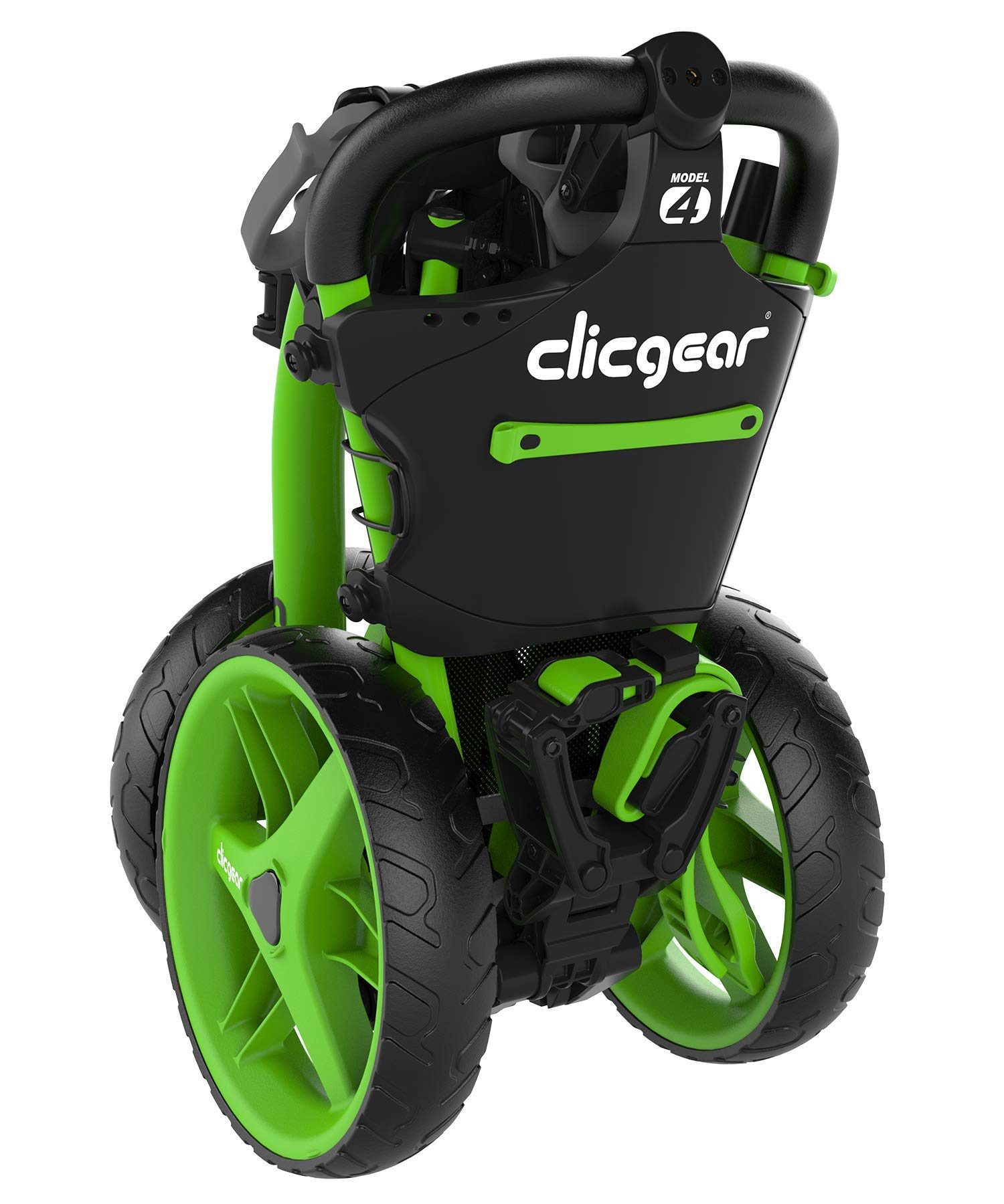 Clicgear Model 4.0 3-Wheel Golf Push Cart - Lightweight Foldable Walking Golf Trolley for Men & Women | Perfect for Golf Courses, Driving Range & Outdoor Practice