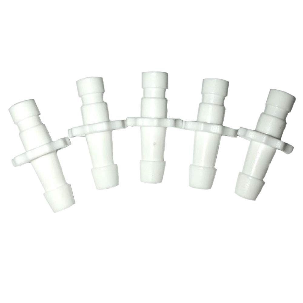 5-Piece NIBP Blood Pressure Cuff Single Tube Air Hose Adapter Connector for Neonate Disposable Cuffs - Medical Equipment for Newborn Care in Hospitals & Clinics