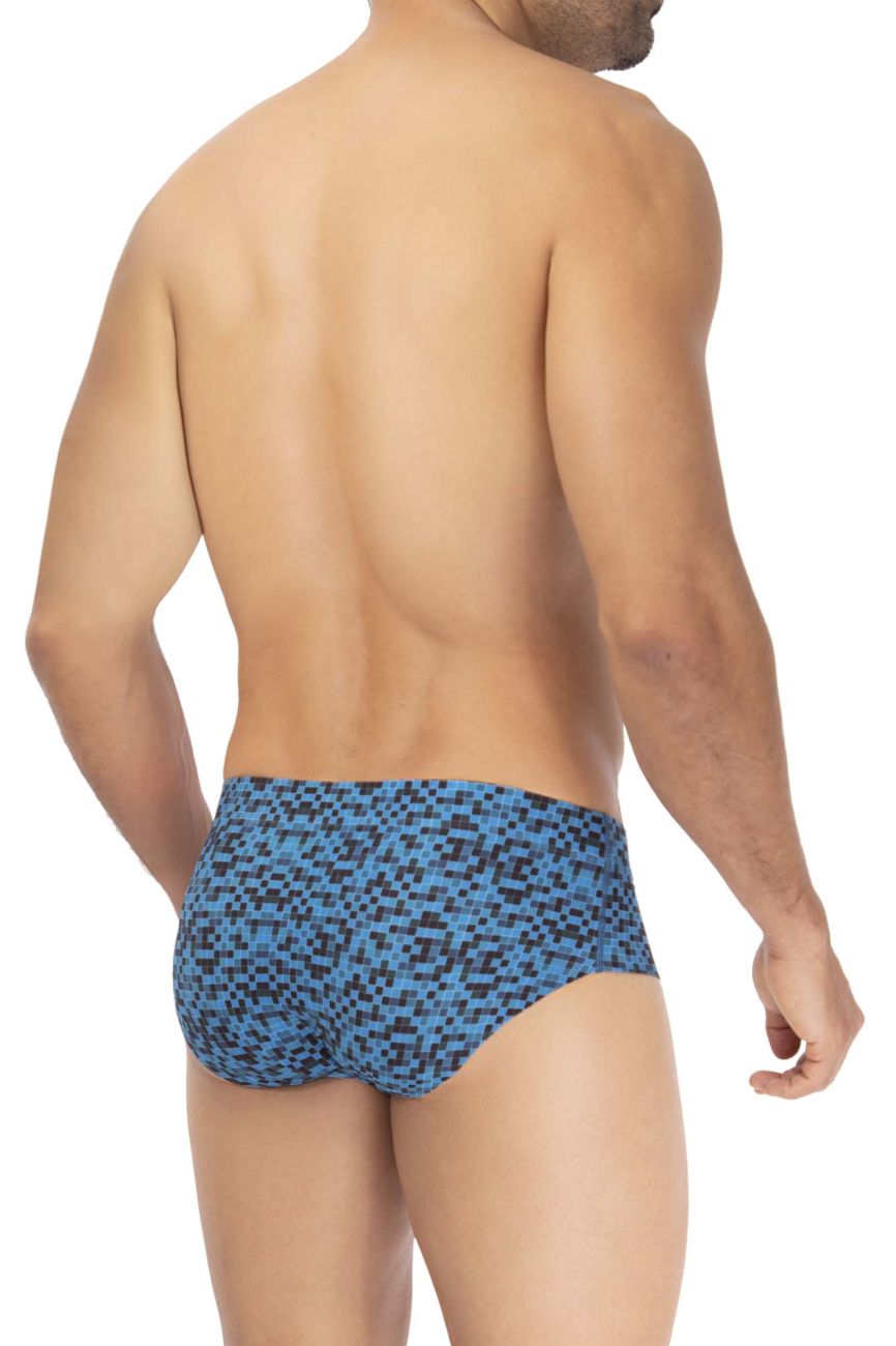Premium Hawaiian Microfiber Briefs for Men - Ultra Soft & Breathable Underwear (Pack of 3) - Perfect for Travel, Workout & Everyday Comfort