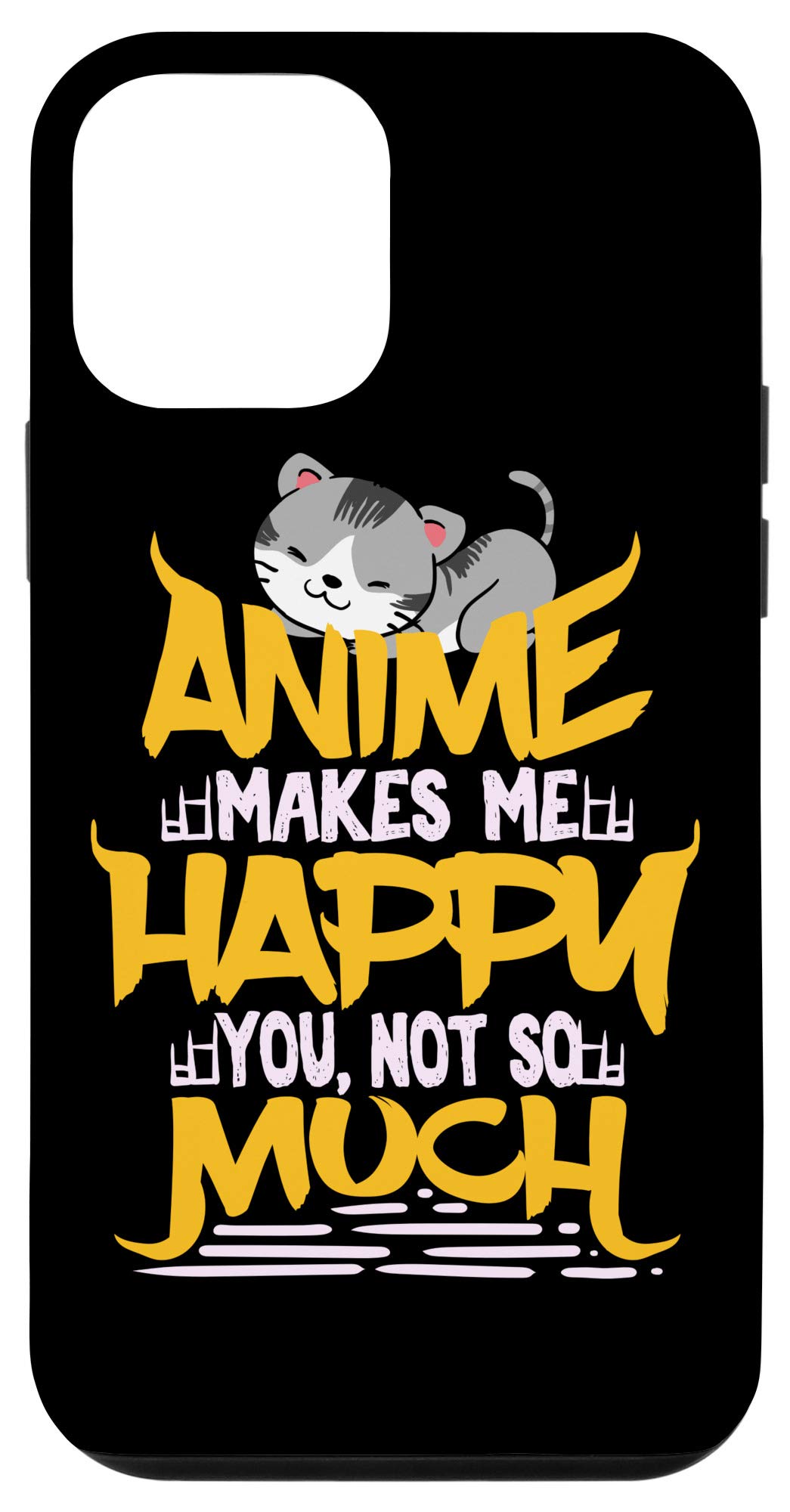 iPhone 12 Mini Anime Phone Case - Cute Cartoon Character Design for Anime Lovers - Perfect Gift for iPhone 12 Mini Users - Great for Daily Use, School, Work & Travel