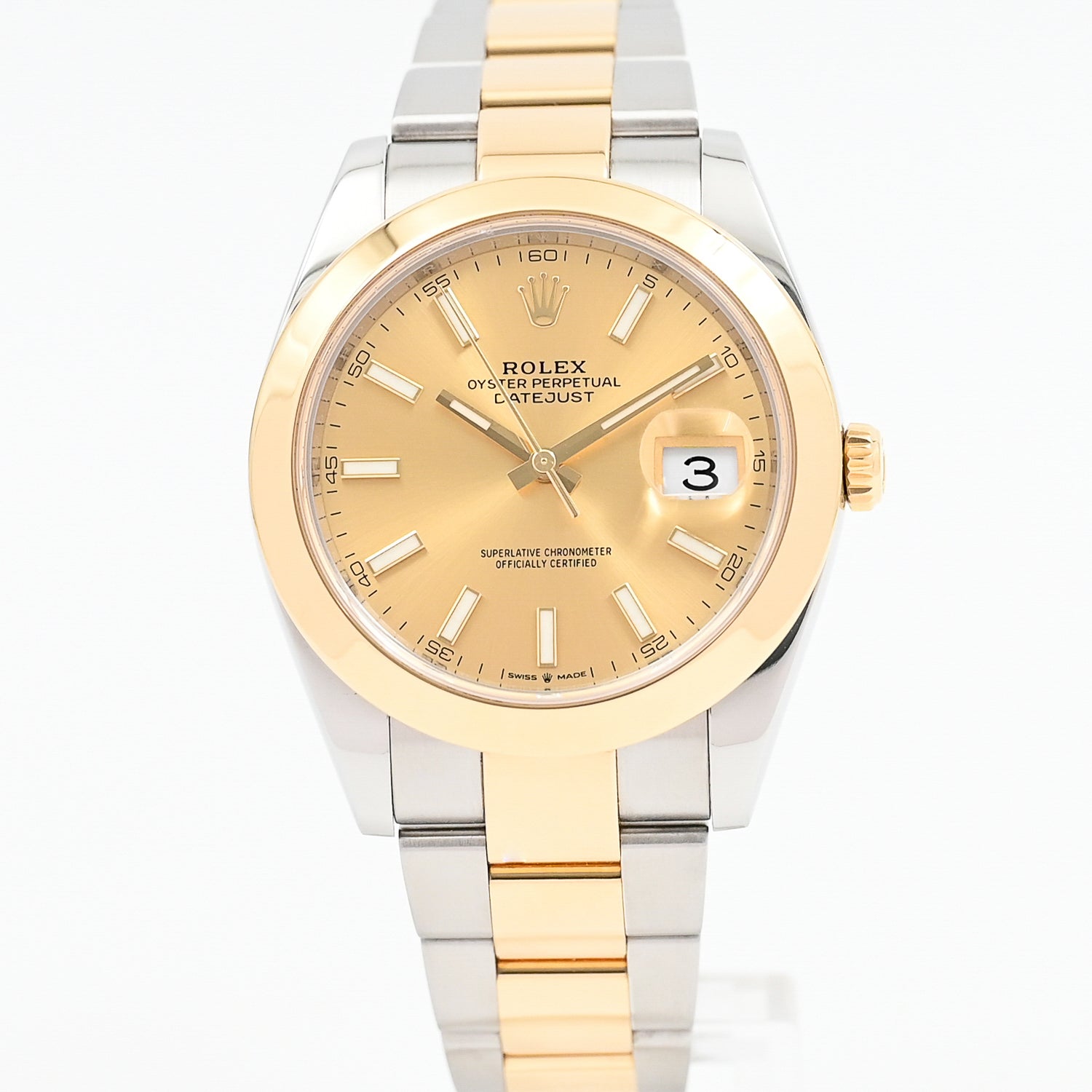 Rolex Datejust 41 Stainless Steel Watch 2022 - Luxury Automatic Men's Watch for Business & Formal Occasions