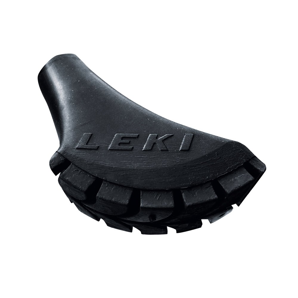 LEKI Rubber Fitness Walking Tips - Durable Anti-Slip Cane & Trekking Pole Accessories for Hiking, Walking Sticks & Mobility Aids (Pair) - Perfect for Outdoor Adventures, Senior Safety & Daily Use