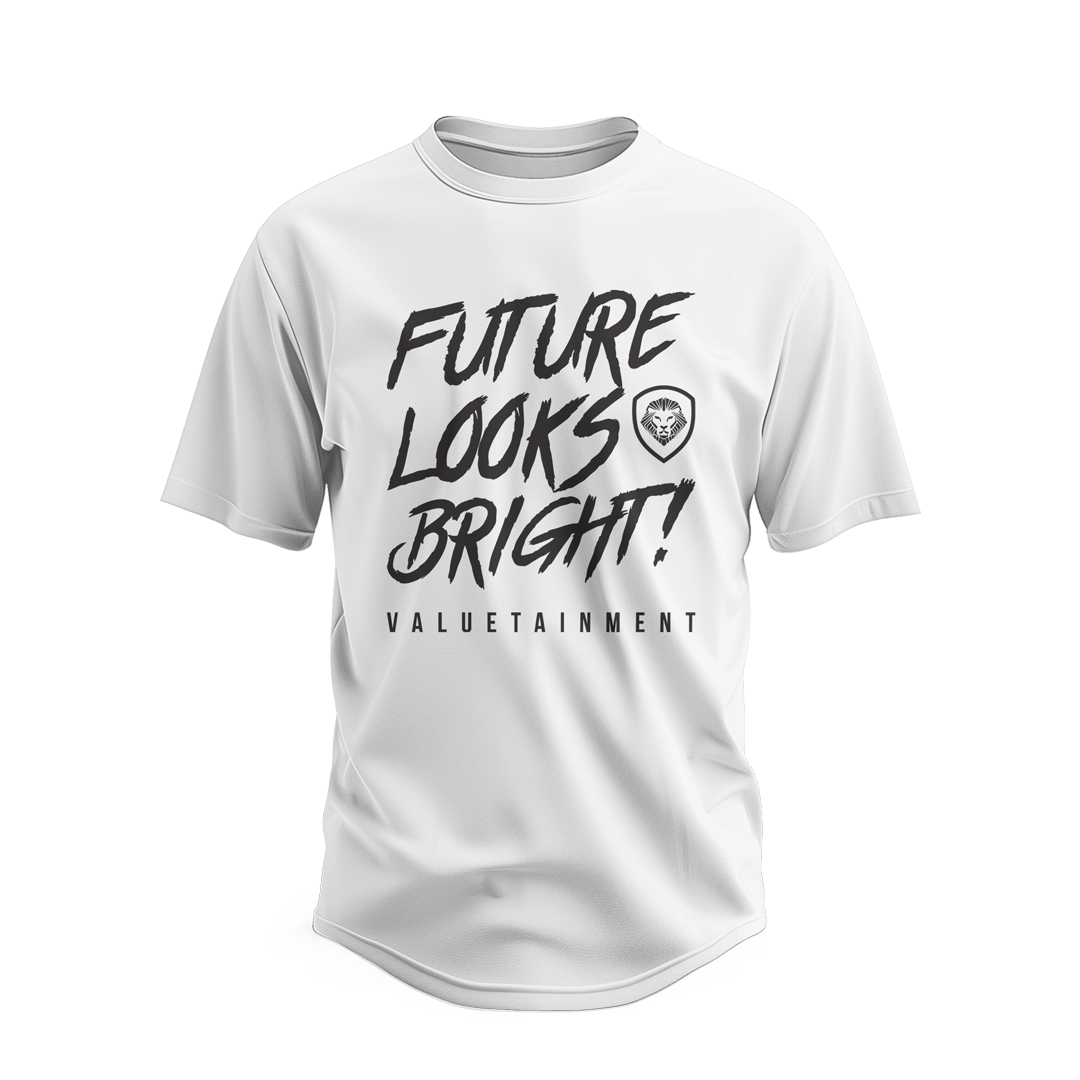 Premium Curved Hem White & Black Short Sleeve T-Shirt for Men - Soft Cotton Casual Tee for Everyday Wear, Gym, and Street Style