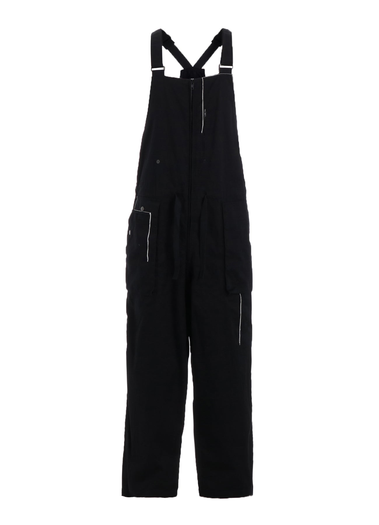 Stylish Cotton Twill Overalls with Color Stitching - Perfect for Casual Wear, Work & Outdoor Activities
