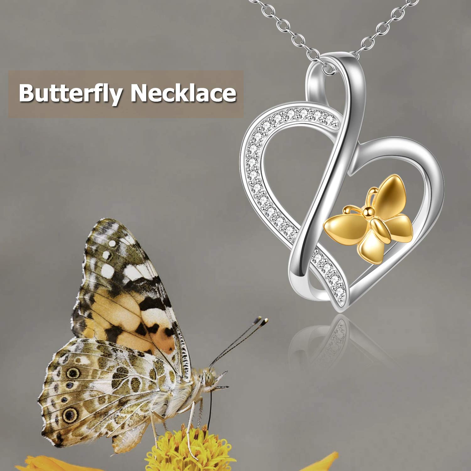 WINNICACA Women's S925 Sterling Silver Pendant Necklace - Elegant Jewelry Gift for Her, Wife, Mom, Daughter - Perfect for Birthday, Anniversary & Christmas (Great for Date Nights, Office Wear & Special Occasions)