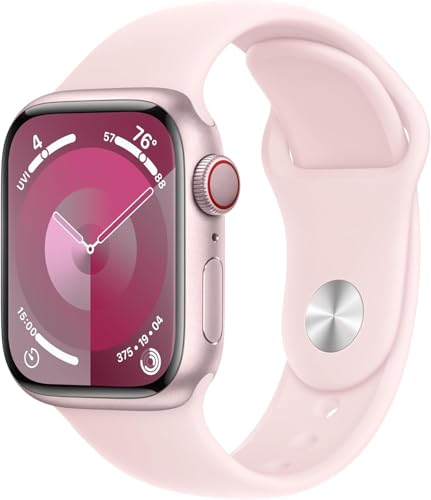 Pink Aluminum Case with Pink Sport Band M/L