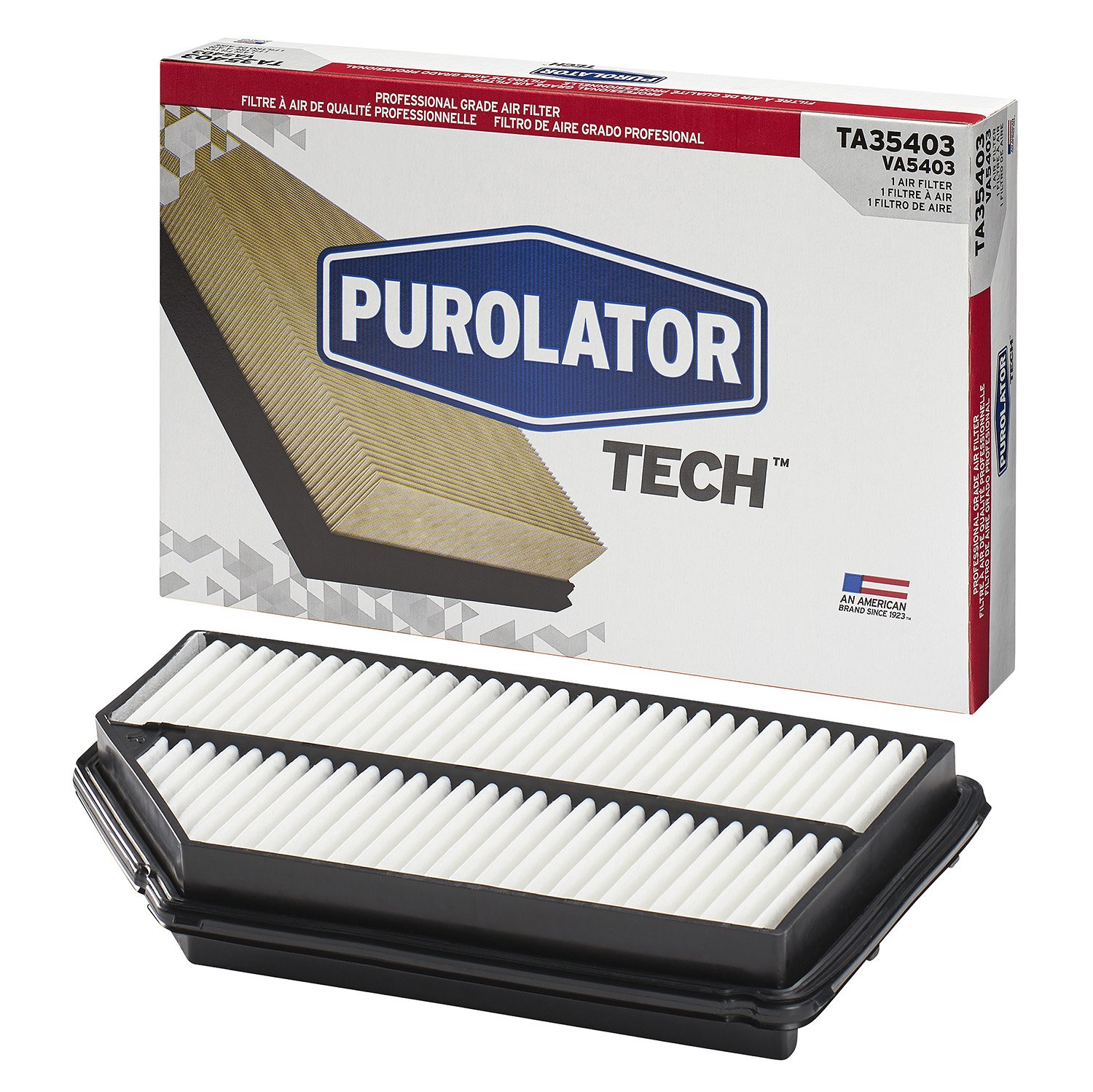 Purolator TA35403 PurolatorTECH Premium Air Filter - High Performance Replacement for Cars, Trucks & SUVs - Perfect for Daily Commuting & Off-Road Adventures