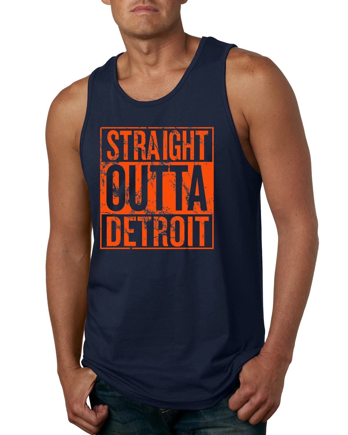 Straight Outta Arizona ARI Fan Graphic Tank Top for Men - Fantasy Baseball Sports Apparel | Perfect for Game Day, Tailgating & Fan Gear Collections
