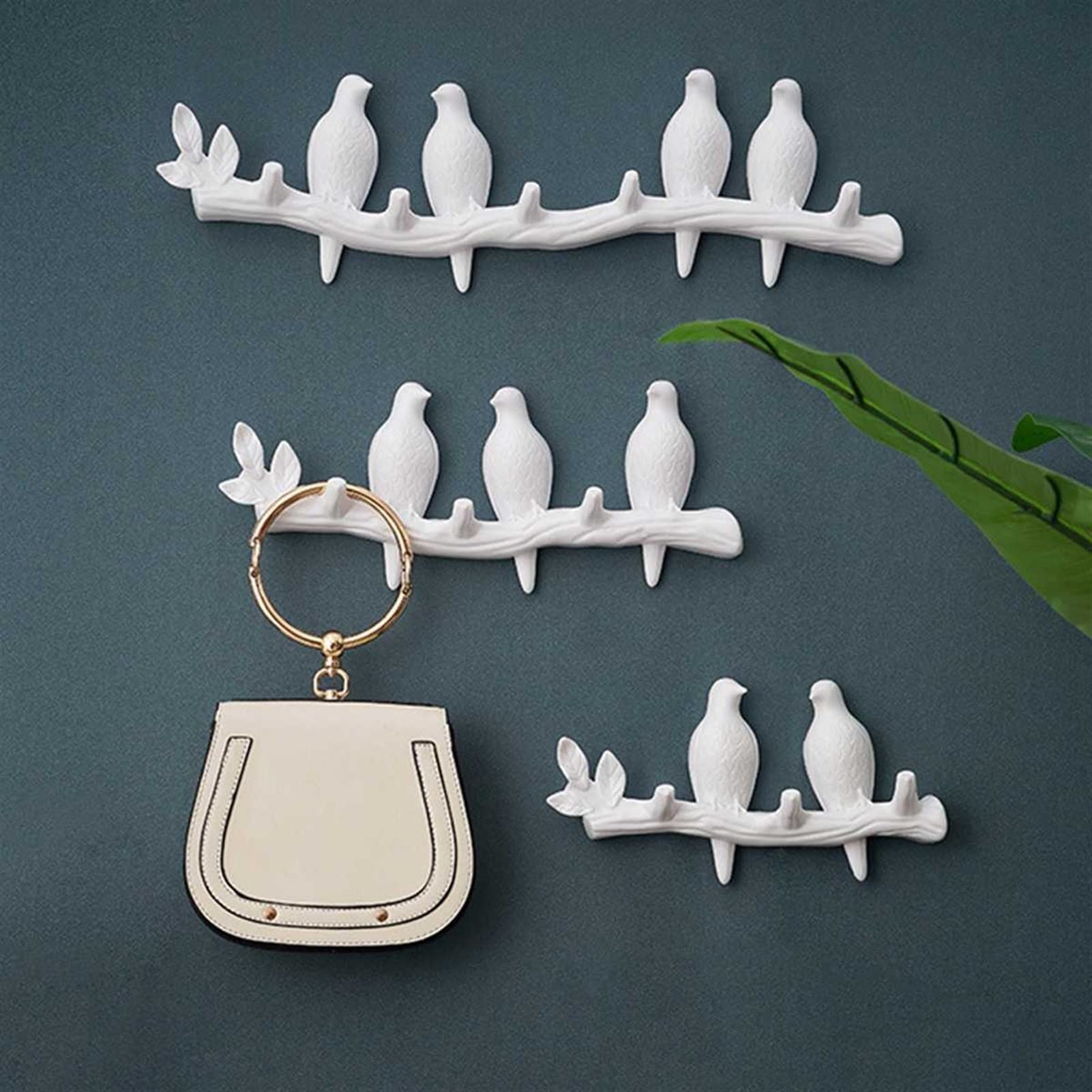 Creative Bird Wall Hook - Moisture Resistant Coat Rack for Bedroom, Kitchen & Entryway