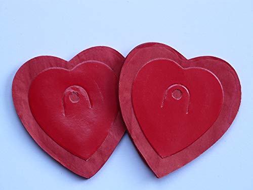 20x30 Inch Red Heart Garland Love Romance Laminated Poster - Vibrant Colors & Vivid Imagery for Home Decor - Perfect for Valentine's Day, Bedroom & Living Room Wall Art