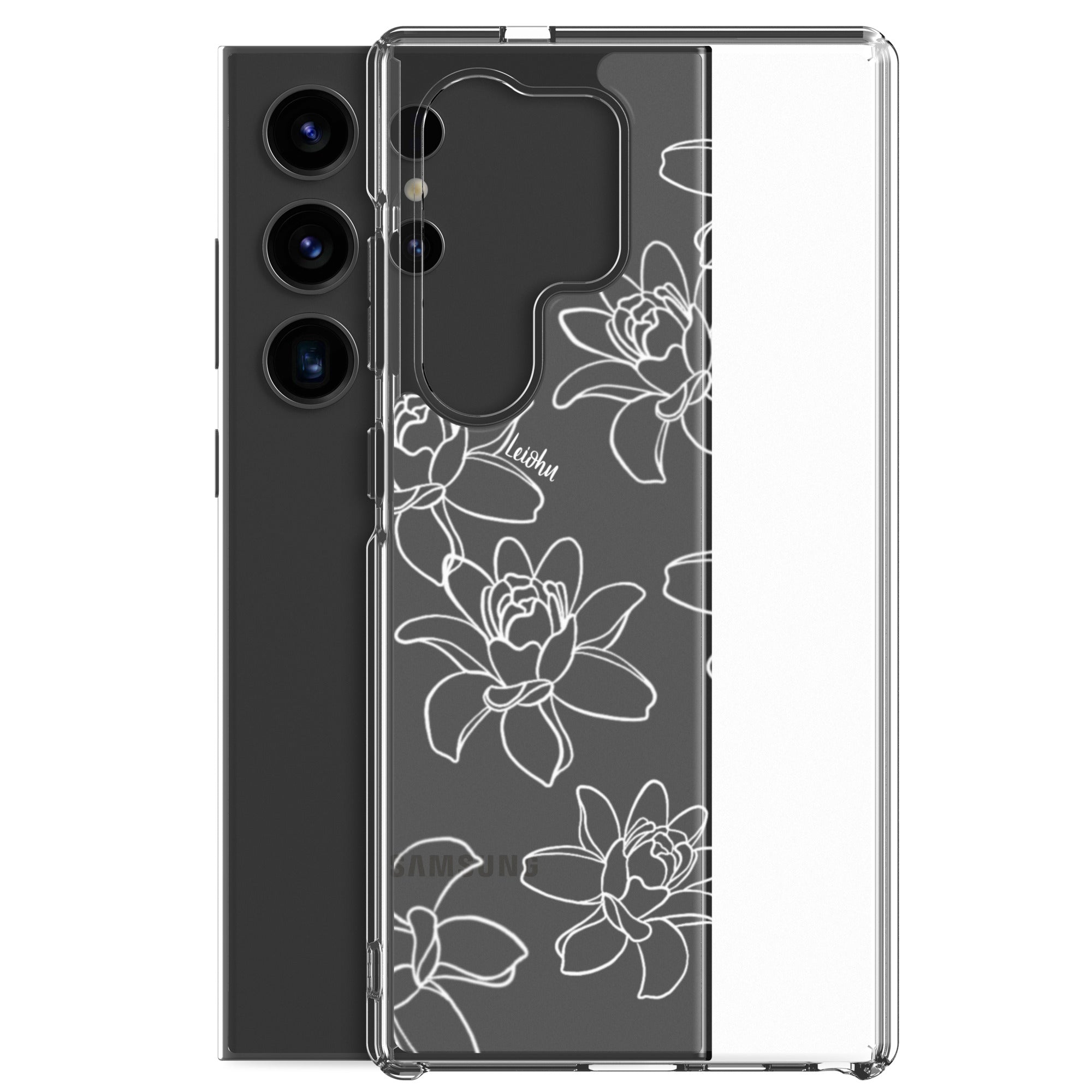 Premium Clear Phone Case for Samsung Galaxy - Slim Protective Cover with Anti-Yellowing Technology | Perfect for Everyday Use, Work, and Travel