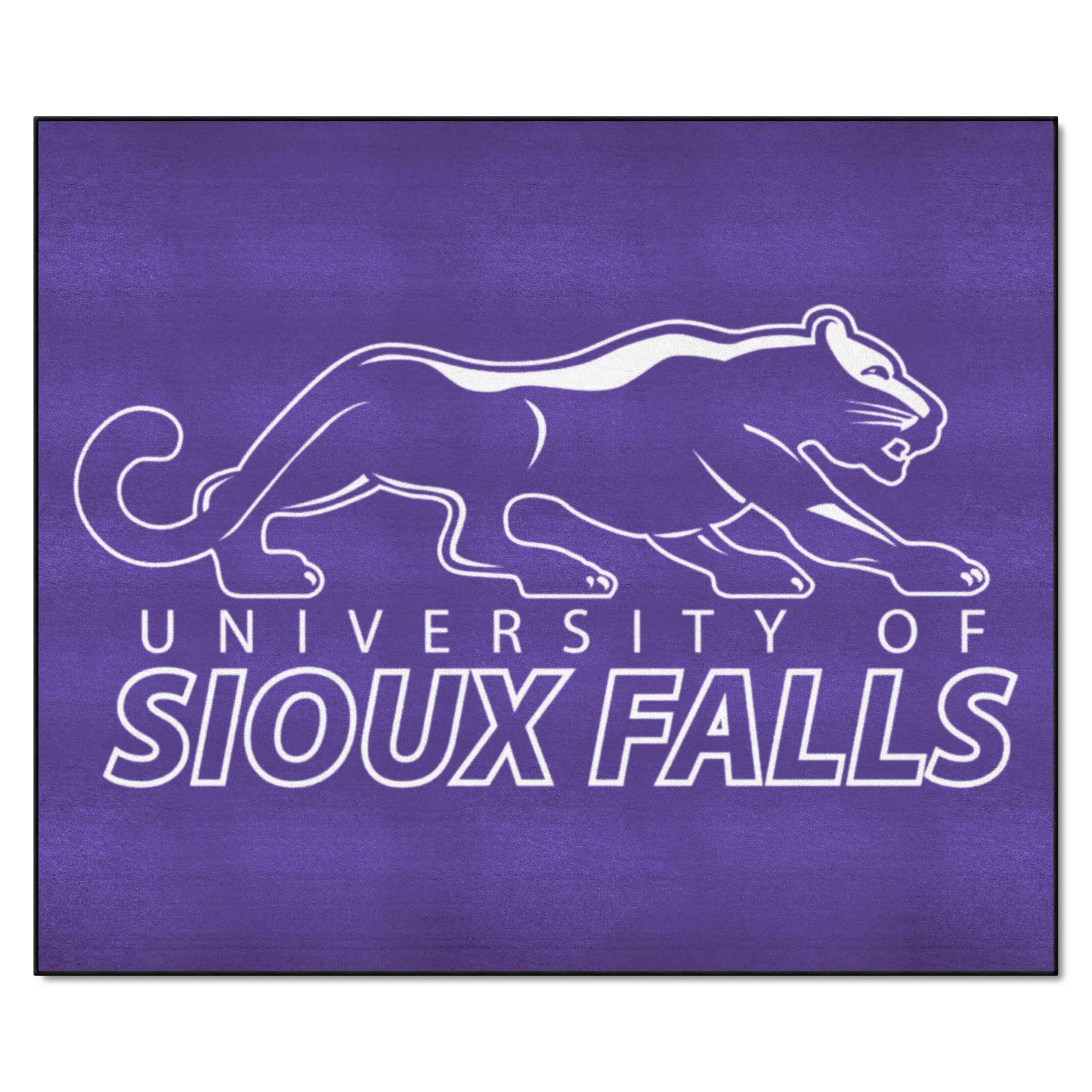 **FANMATS Sioux Falls Cougars 5ft x 6ft Tailgater Rug - College Sports Fan Area Rug, Durable Home Decor & Outdoor Tailgating Mat for Game Day, Man Cave, and Dorm Room**