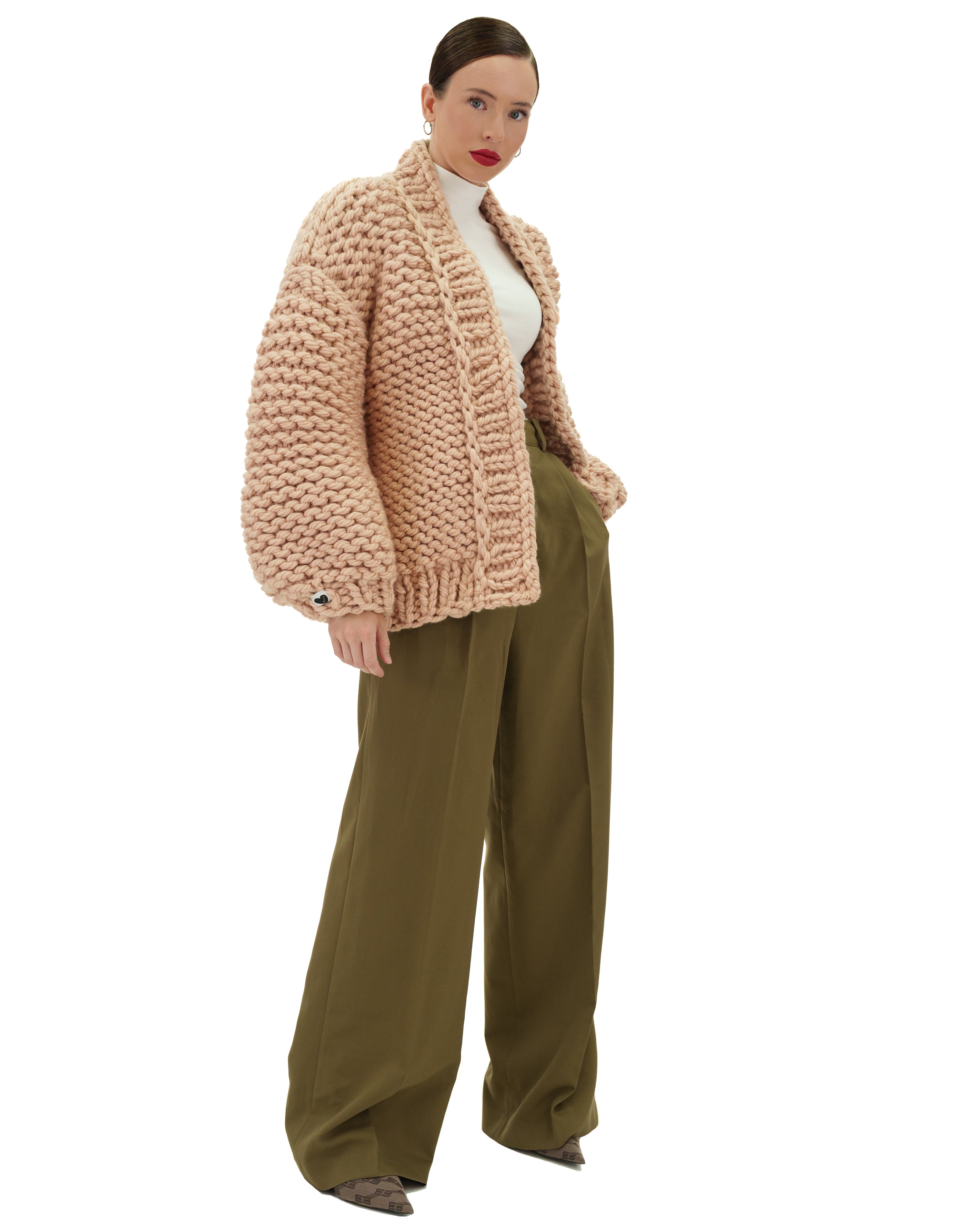 Lana Classic Cardigan for Women - Soft Knit Sweater with Pockets | Cozy Fall & Winter Layering Essential for Office, Travel & Casual Outfits