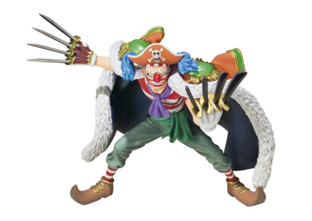 Bandai Tamashii Nations One Piece Buggy The Clown Action Figure - Figuarts ZERO Collectible for Anime Fans & Display