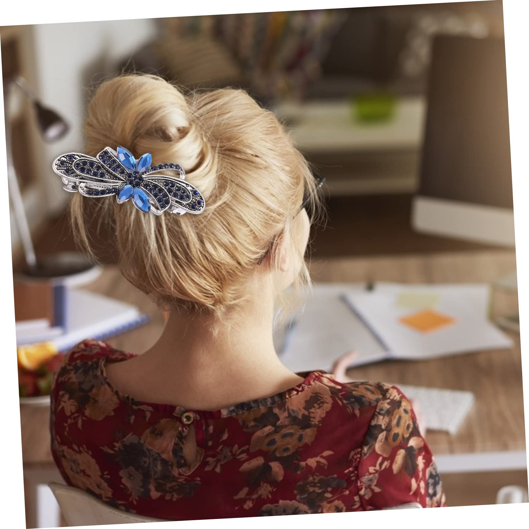 FOMIYES Elegant Rhinestone Hair Clips for Women - Crystal Barrettes for Wedding, Party & Everyday Use - Stylish Spring Hair Accessories for Girls & Ladies