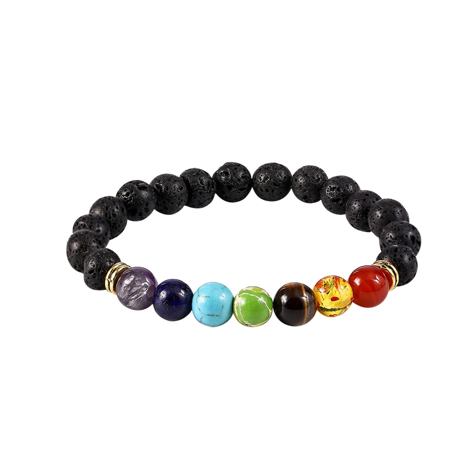 YIISU Anti-Swelling Slimming Anklet for Men & Women - Adjustable Beaded Chakra Energy Protection Bracelet - Reduce Swelling & Improve Circulation - Perfect Gift for Yoga, Meditation & Daily Wear