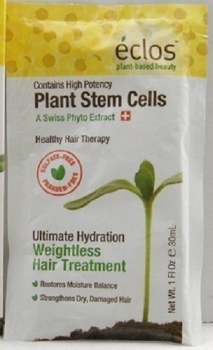 Eclos Ultimate Hydration Weightless Hair Treatment - Repairing Leave-In Conditioner for Dry Damaged Hair - Perfect for Daily Use & Salon Quality Results at Home