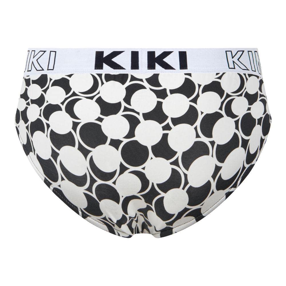 Kiniki Men's Cotton Printed Brief Underwear - Soft & Breathable Comfort for Everyday Wear, Gym & Travel