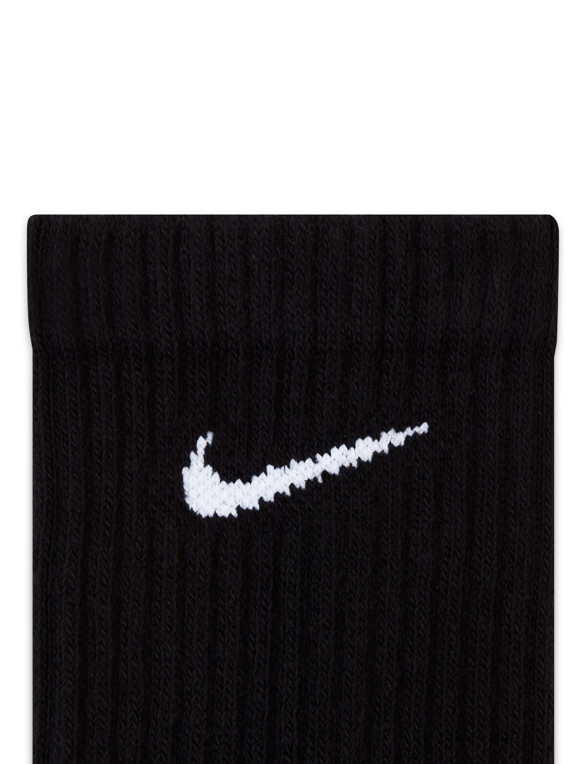 Breathable Cushioned Training Crew Socks (3 Pairs) - Black & White for Men & Women - Perfect for Running, Gym Workouts & Everyday Comfort