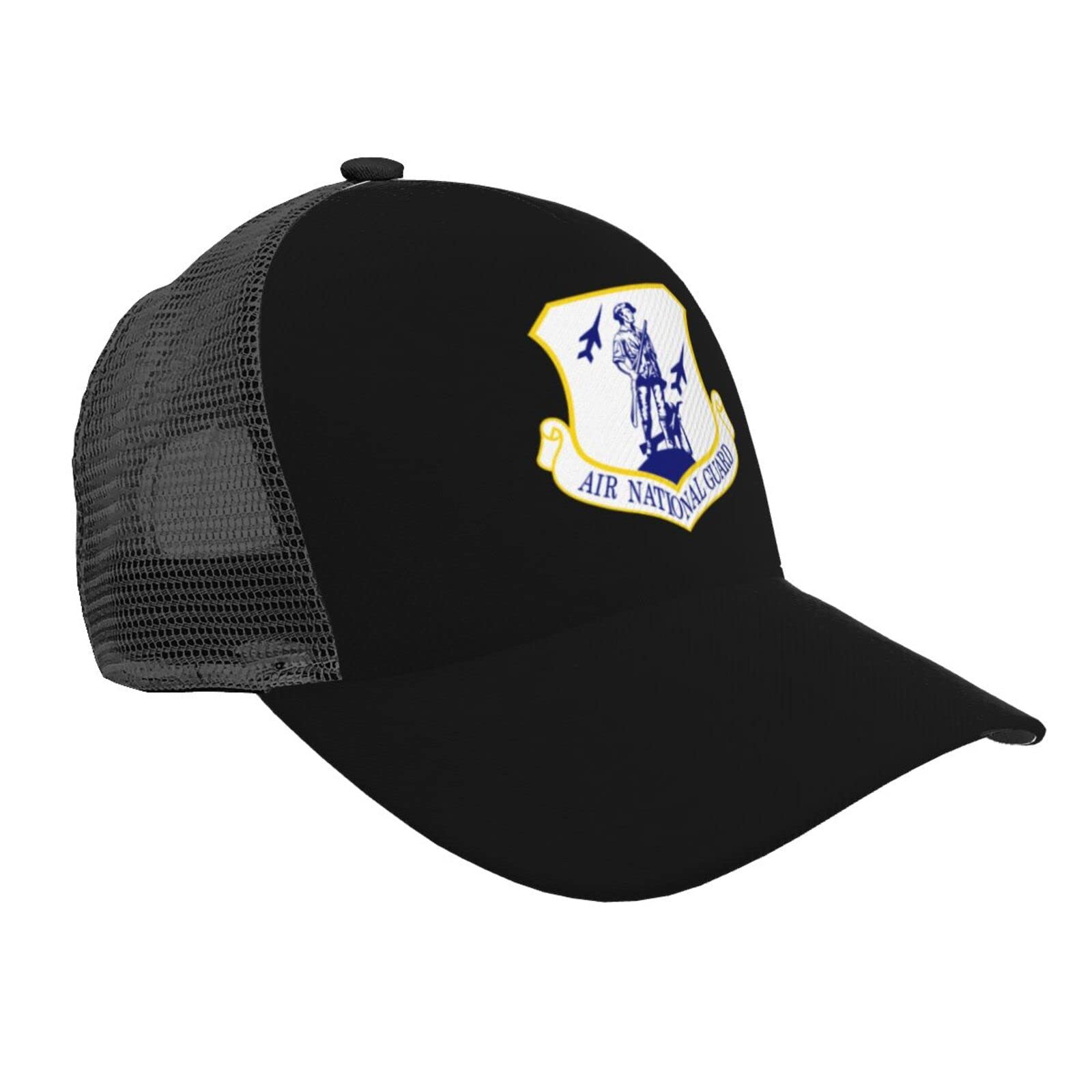 US Air Force Air National Guard Trucker Hat - Adjustable Mesh Baseball Snapback Cap for Men & Women - Perfect for Outdoor Activities, Military Apparel & Casual Wear