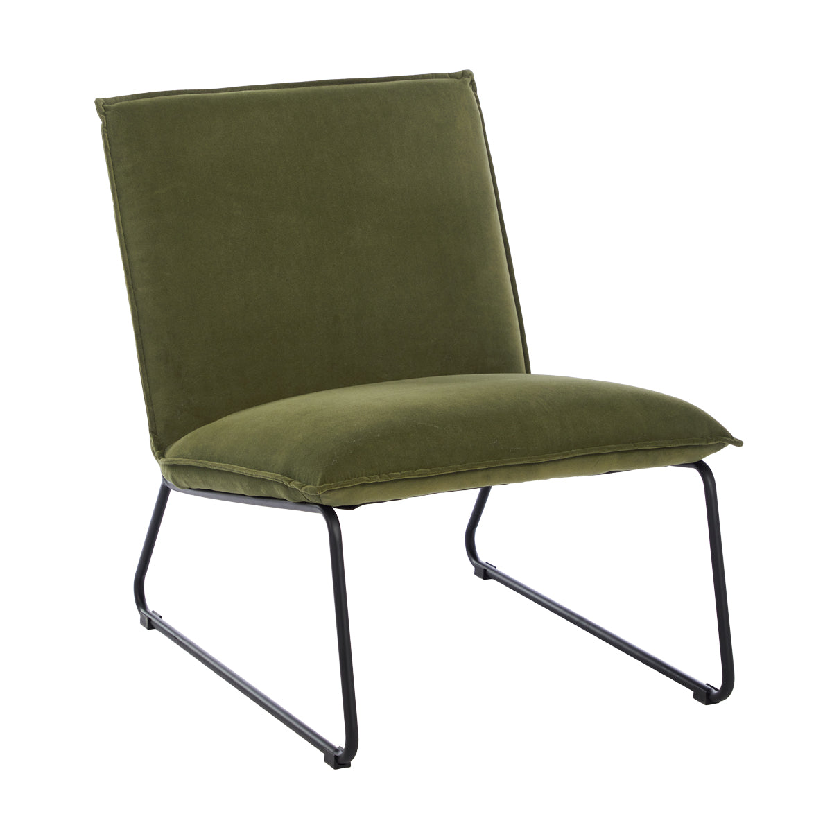 Luxury Aero Velvet Armchair - Modern Velvet Upholstered Accent Chair for Living Room, Bedroom, or Office - Comfortable & Stylish Mid-Century Design with Solid Wood Legs - Perfect for Home Decor, Lounge, and Relaxation