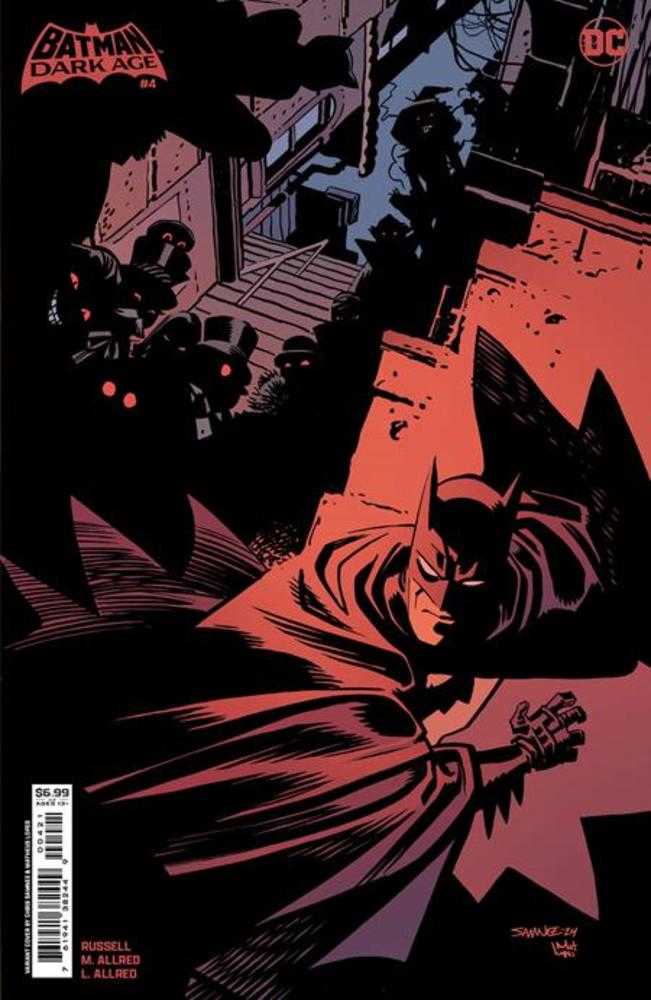 Batman Dark Age #4 (Of 6) - Chris Samnee Card Stock Variant Cover | DC Comics Graphic Novel | Collectible Comic Book for Fans & Gifts | Perfect for Reading, Collecting & Display